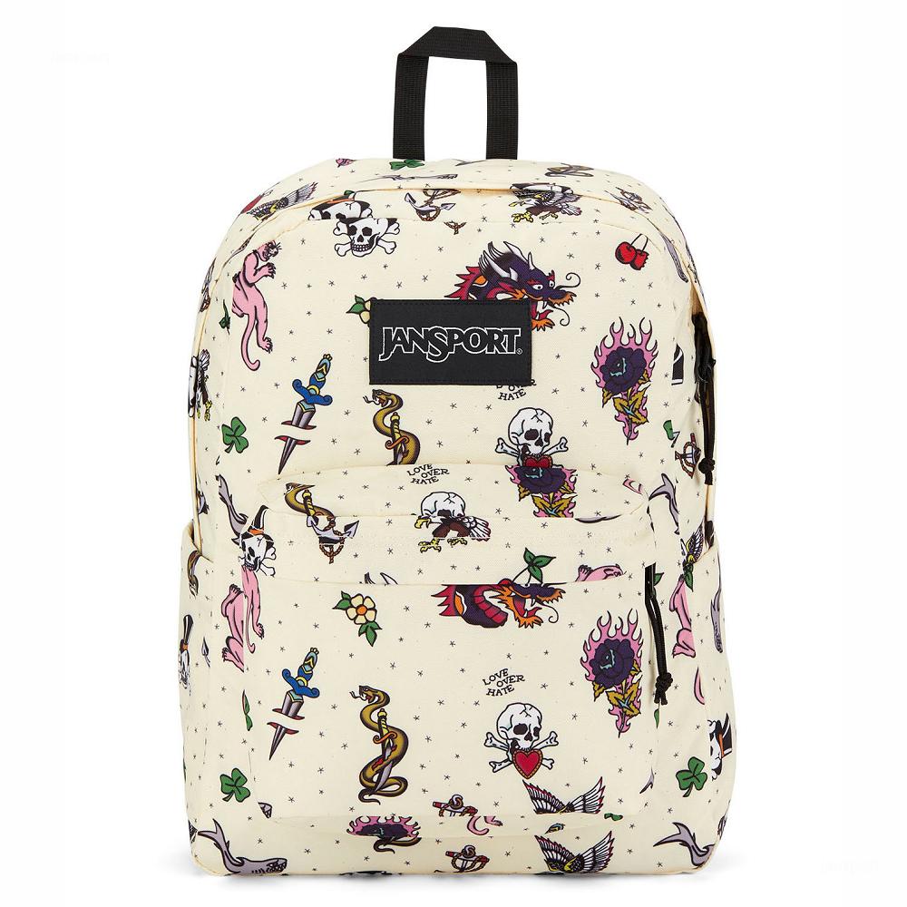 Sac à Dos Ordinateur JanSport SuperBreak? Plus Beige | FTO-65379978